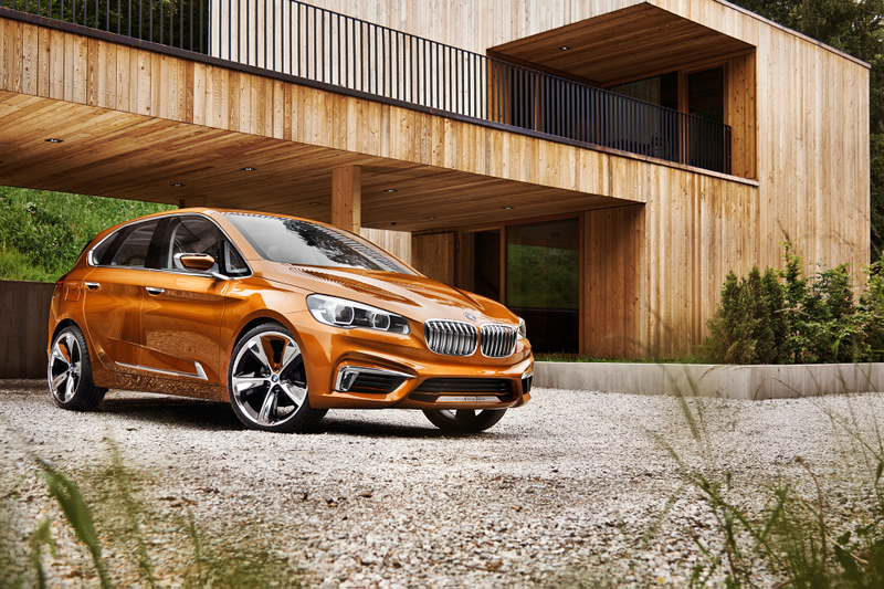 Illustration for article titled BMW Concept Active Tourer Outdoor: A 94 MPG Hybrid For Cyclists
